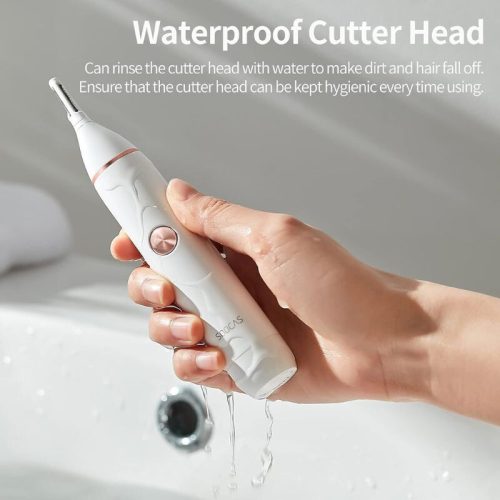 SOOCAS N1 Nasen- und Ohrhaartrimmer – Weiß, IPX5 wasserdichtes Design