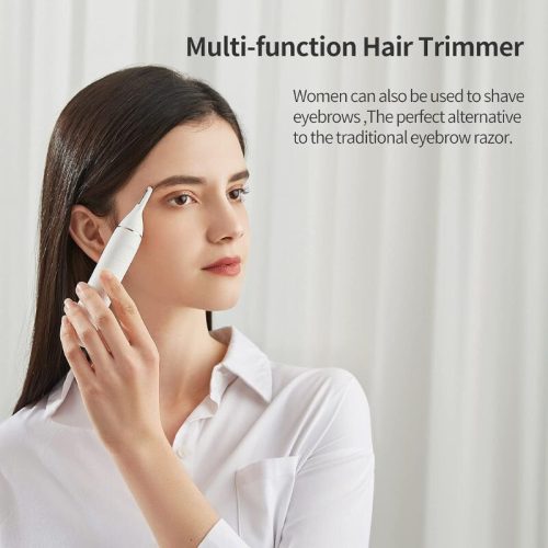 SOOCAS N1 Nasen- und Ohrhaartrimmer – Weiß, IPX5 wasserdichtes Design