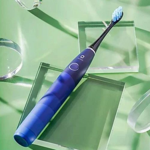 Oclean Find Duo Elektrisches Zahnbürstenset – 2-teilig, Blau und Rot