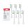 Oclean Professional Clean Zahnbürstenköpfe – 6 Stück, Weiß