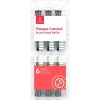 Oclean P1C5 B06 Plaque Control Zahnbürstenkopf – 6 Stück, Schwarz