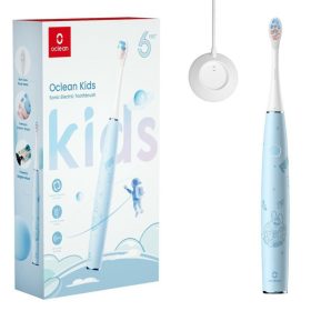   Oclean Kids Schallzahnbürste – Blau, kinderfreundlich mit Zahnfleischschutz