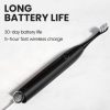 Oclean Endurance Black Elektrische Zahnbürste – Lange Akkulaufzeit, 5Modi, USB-C-Aufladung