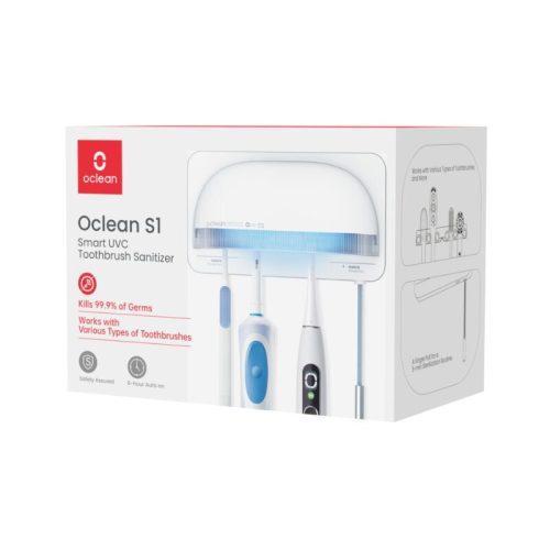 Oclean S1 UVC-Zahnbürstensterilisator – Wandmontage, 99, 9% automatische Reinigung