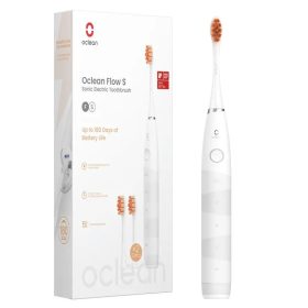   Oclean Flow Sonic Elektrische Zahnbürste – Weiß, 5Reinigungsmodi