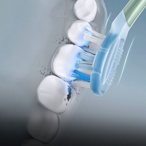OClean UC01 Zahnbürstenkopf – 2 Stück, weiß, mittlere Borsten, Verschleißanzeige