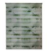 Blux Mini-Rollo mit Blattmuster, 40 x 140 cm, Weiß