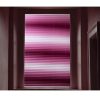 Blux Designer Verdunkelungsrollo 110x135 cm, Rosa - Weiß Farbverlauf