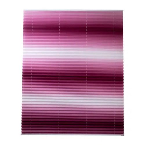Blux Designer Verdunkelungsrollo 110x135 cm, Rosa - Weiß Farbverlauf