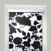 Blux Designer-Verdunkelungsrollo 60x165 cm - Giftgrünes Muster