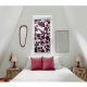 Blux Designer-Verdunkelungsrollo, 45 x 165 cm, Burgunderrotes Muster