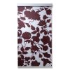 Blux Designer-Verdunkelungsrollo 100 x 165 cm – Burgunderrotes Muster