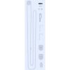 Blux Klemmfix Rollo 60-150 cm, Weiß-Blau