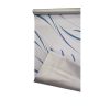 Blux Klemmfix Rollo 60-150 cm, Weiß-Blau