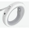 Moestar 2 Plus Einziehbare Hundeleine mit LED-Licht 3M, Grau - Weiß