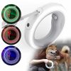 Moestar 2 Plus Einziehbare Hundeleine mit LED-Licht 3M, Grau - Weiß