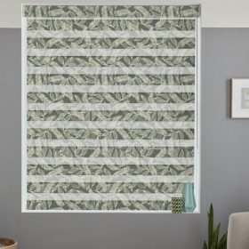 Blux Tag- und Nachtrollos 115, 5× 130 cm - Tropengrün