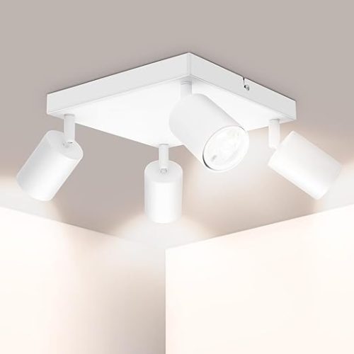 Ketom verstellbarer 4-Wege-Deckenstrahler (weiß)