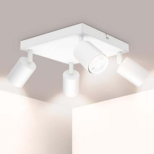 Ketom verstellbarer 4-Wege-Deckenstrahler (weiß)