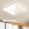 Kambo quadratische LED-Deckenleuchte 30x30cm (3000K)