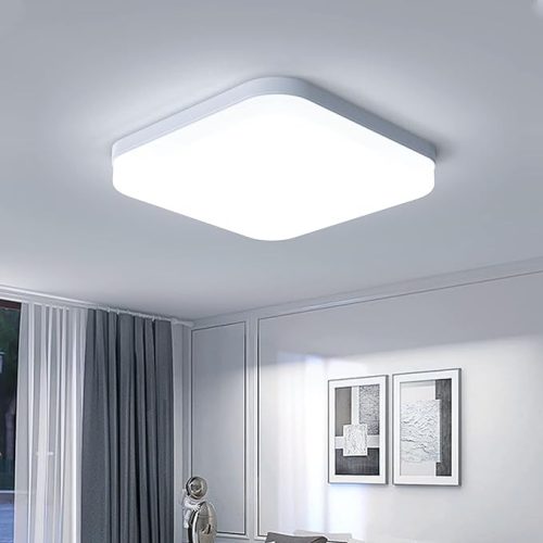 Kambo quadratische LED-Deckenleuchte 23x23cm (6500K)