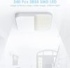 Kambo quadratische LED-Deckenleuchte 23x23cm (6500K)