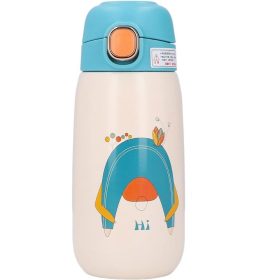 KADIMENDIUM gemusterte Isolierflasche (türkis)