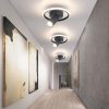 Ketom LED-Wandleuchte, drehbar, 4000 K, 17 W, Schwarz