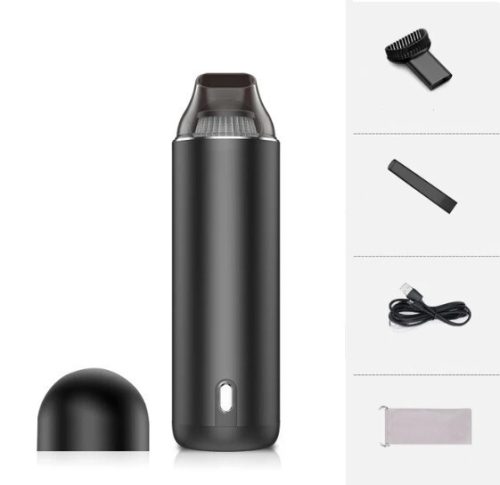 AmazeFan Akku-Handstaubsauger mit Supersaugleistung (Schwarz)