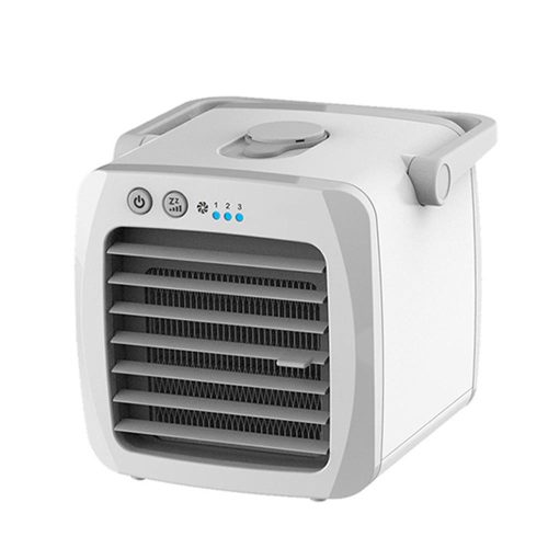 LFJ Mini Mobile Klimaanlage mit Wassertank Weiß-Grau