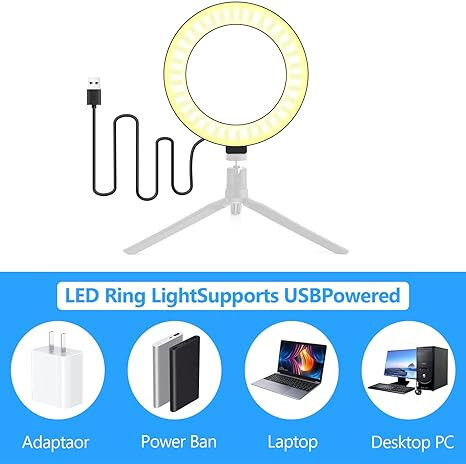 Pozliv 22 cm Ringlicht ohne Ständer