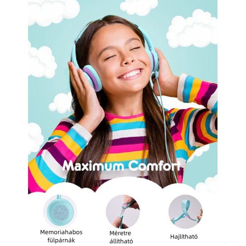 Mpow Kinder-Headset (Grün-Lila)