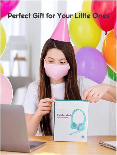 Mpow Kinder-Headset (Grün-Lila)