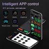 HomeLEDPro Bluetooth, App-gesteuertes flexibles RGB-LED-Display – 16×64 Pixel, USB, IP65 wasserdicht