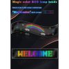 HomeLEDPro Bluetooth, App-gesteuertes flexibles RGB-LED-Display – 16×64 Pixel, USB, IP65 wasserdicht