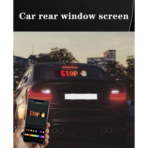 HomeLEDPro Bluetooth, App-gesteuertes flexibles RGB-LED-Display – 16×64 Pixel, USB, IP65 wasserdicht