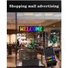 HomeLEDPro Bluetooth, App-gesteuertes flexibles RGB-LED-Display – 16×64 Pixel, USB, IP65 wasserdicht