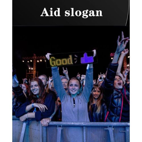 HomeLEDPro Bluetooth, App-gesteuertes flexibles RGB-LED-Display – 16×64 Pixel, USB, IP65 wasserdicht