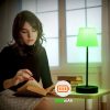 BGPRIDER Teleskop-LED-Schreibtischlampe mit Farbwechsel und Touch-Steuerung, 3000-mAh-Akku