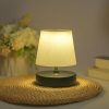 BGPRIDER Teleskop-LED-Schreibtischlampe mit Farbwechsel und Touch-Steuerung, 3000-mAh-Akku
