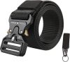 FEIKCOR Taktischer Gürtel für Herren 124 cm (schwarz)