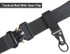 FEIKCOR Taktischer Gürtel für Herren 124 cm (schwarz)