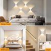 OOWOLF LED-Wandbeleuchtung 2er-Set