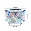 Forroby Spielrahmen Hexagon, 68 x 78 x 140 cm (blau)