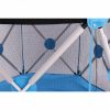 Forroby Spielrahmen Hexagon, 68 x 78 x 140 cm (blau)