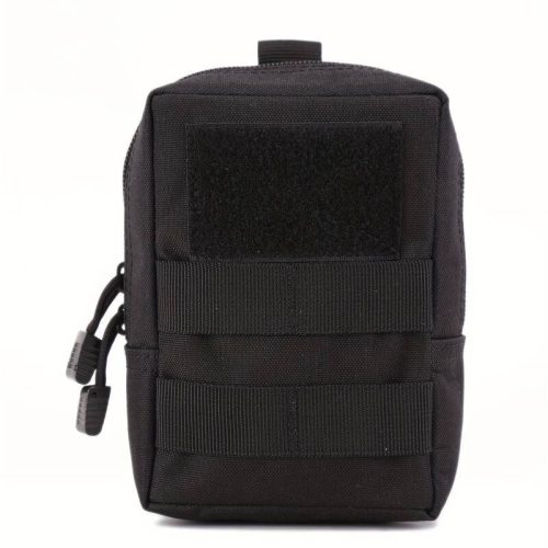 Taktische Erste-Hilfe-Tasche, Nylon, Military S+L Pouch, schwarz