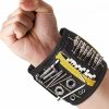 MYCARBON Magnetisches Armband als Geschenk für Männer mit 15 starken Magneten für Handwerkzeuge