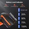 Tera 8100 Kabelloser 1D/2D/QR-Code-Leser mit Ständer (Orange)