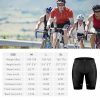 JIKKO 4D Herren Radhose mit gepolstertem Rücken M