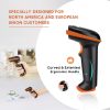 Tera D5100 Kabelloser 1D/2D-Barcodescanner (Orange)
